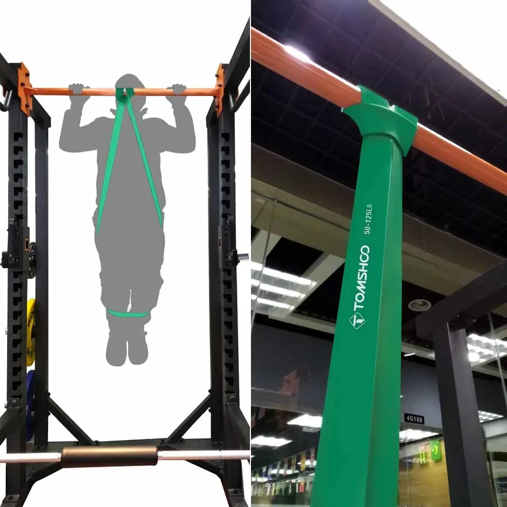 Resistance Band Set 5 Levels Natural Latex