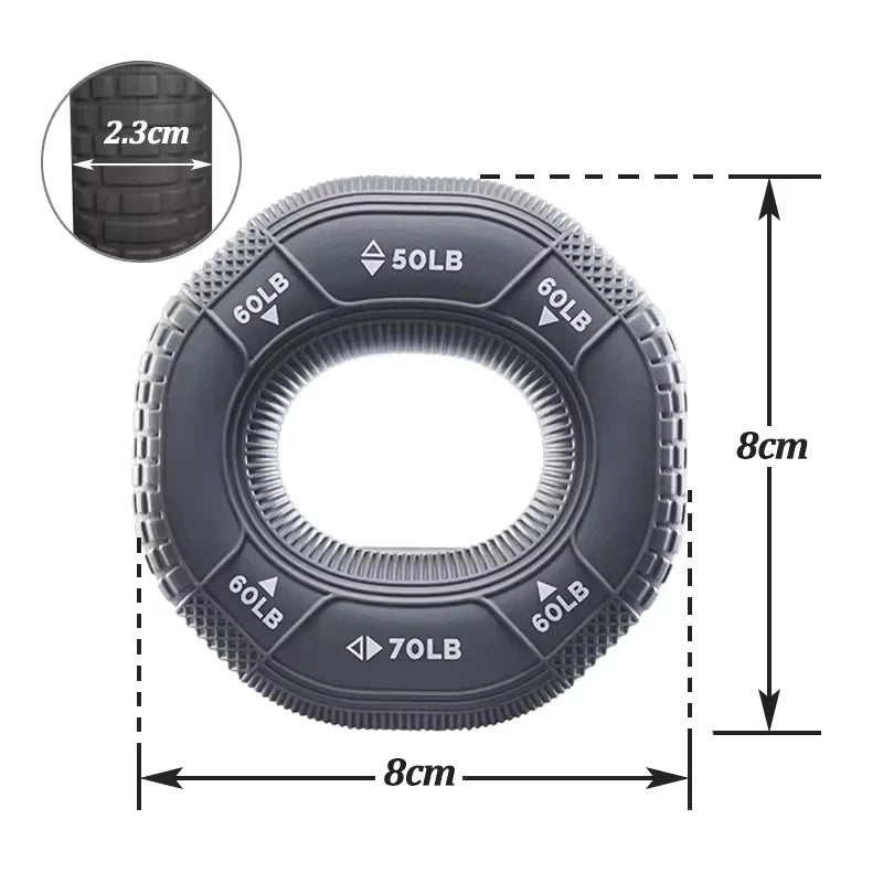 Resistance Ring Adjustable Three-Level Color-Coded