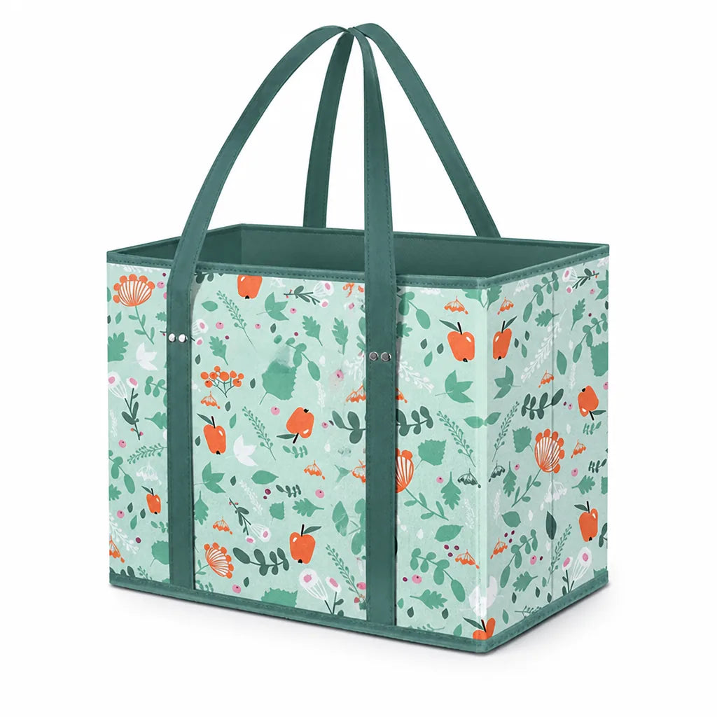 Reusable Bag Foldable & Lightweight 50% More Capacity