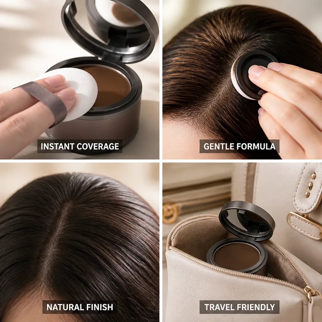 Root Concealer Instant Natural Coverage Gentle Formula