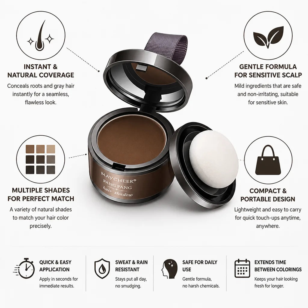 Root Concealer Instant Natural Coverage Gentle Formula