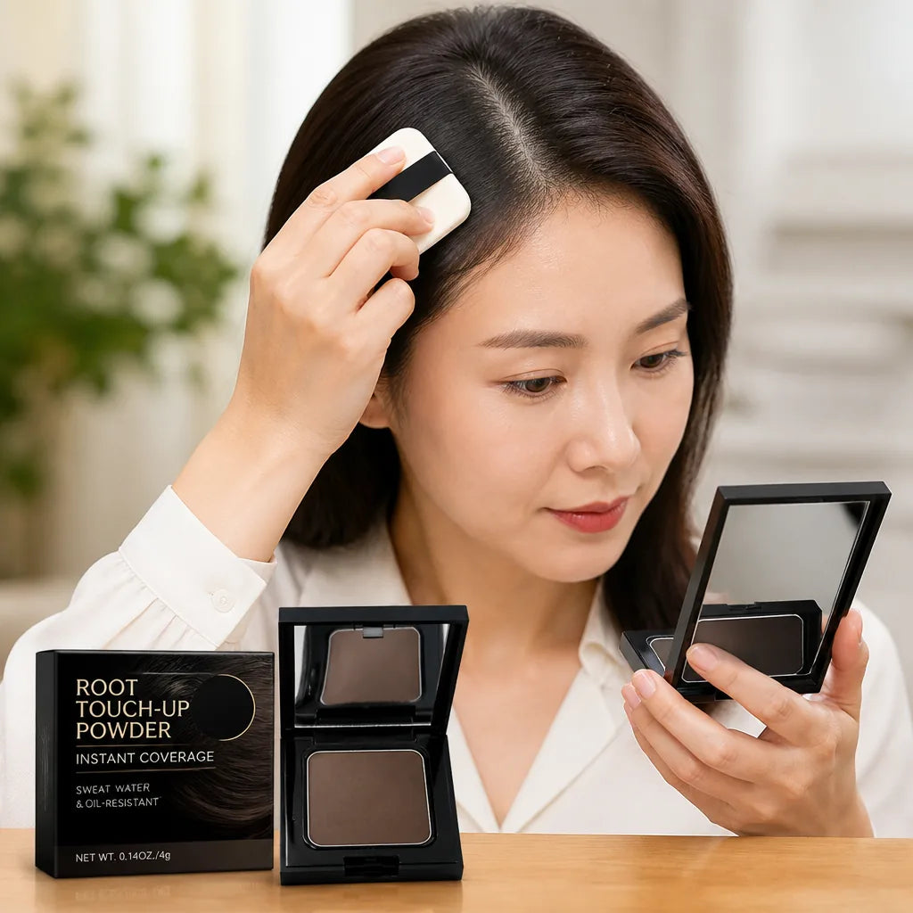 Root Touch-Up Powder Instant Coverage Sweat Water & Oil-Resistant