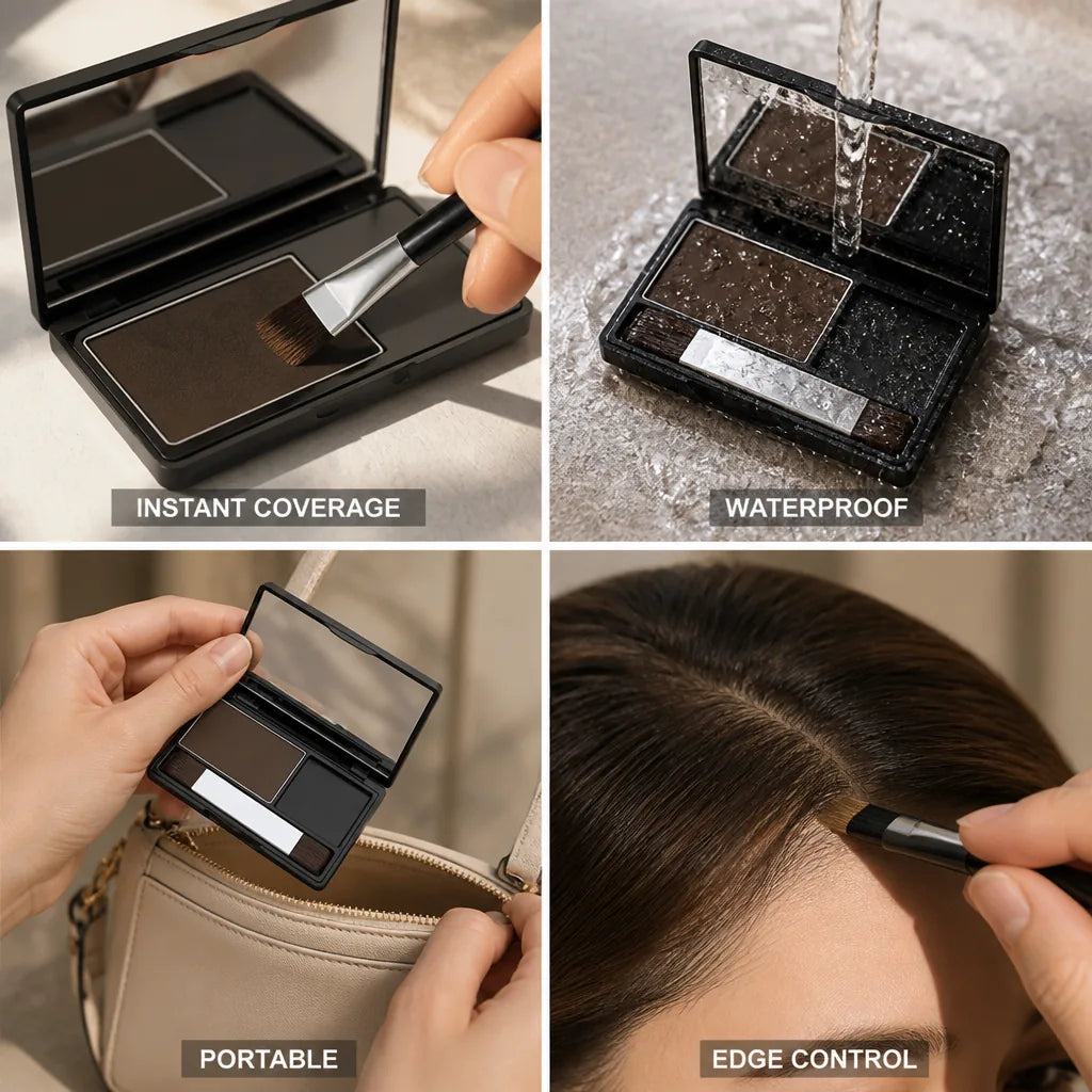 Root Touch-Up Powder Waterproof Instant Coverage