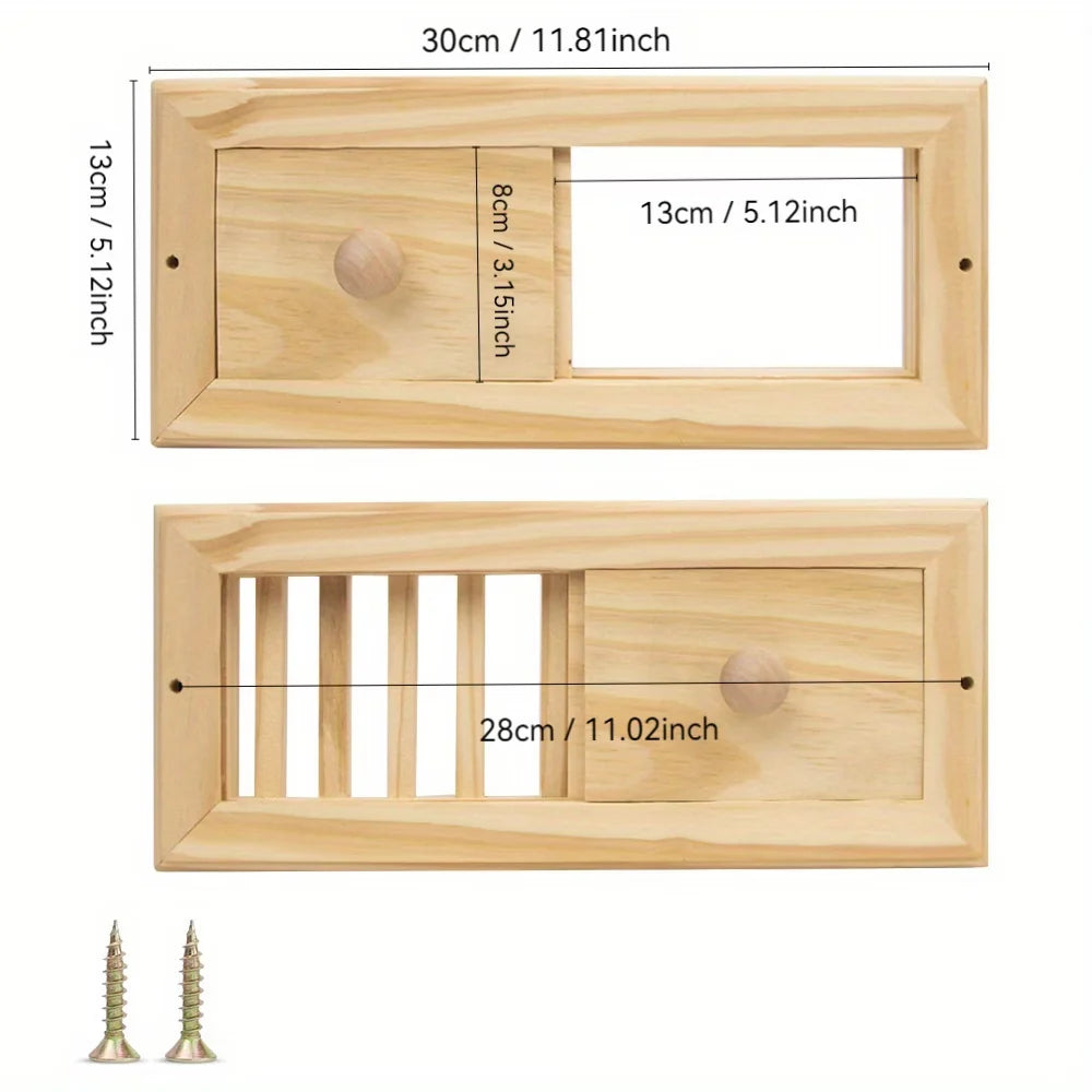 Sauna Air Vent Adjustable Airflow Tool-Free Installation