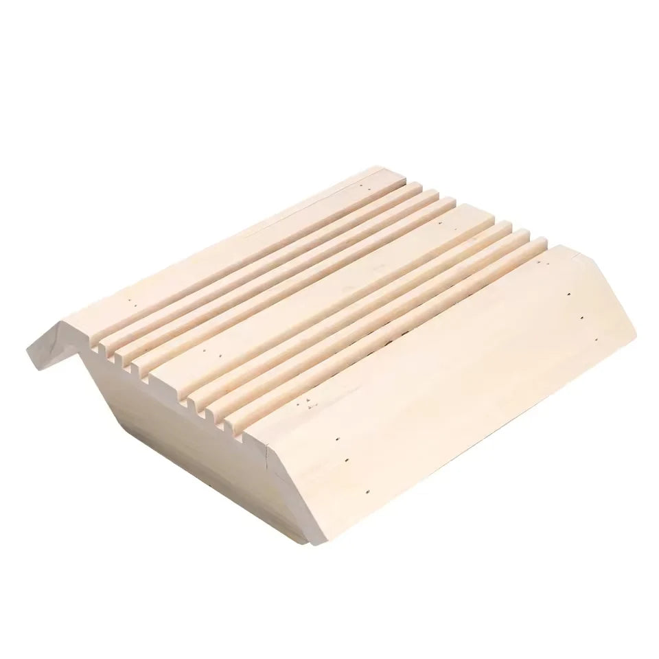 Sauna Light Cover Wooden Slatted Warm Ambient Glow