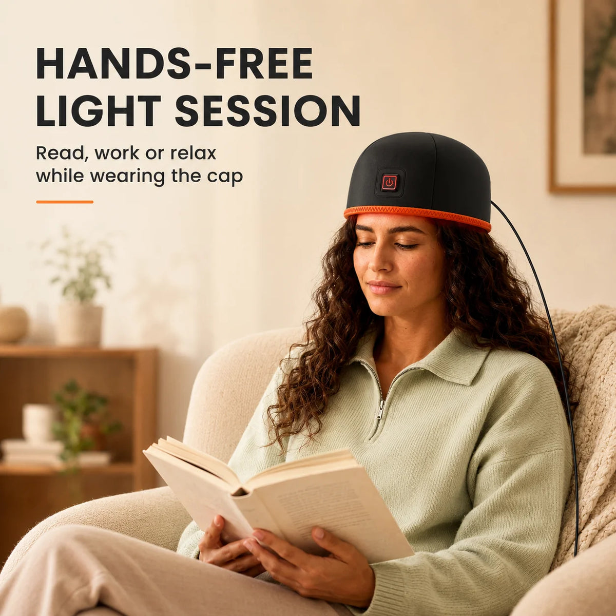 Scalp Light Therapy Cap Dual Red & Near-Infrared