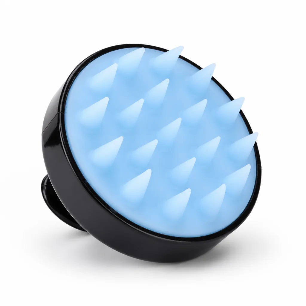Scalp Massage Brush Silicone One-Hand Grip