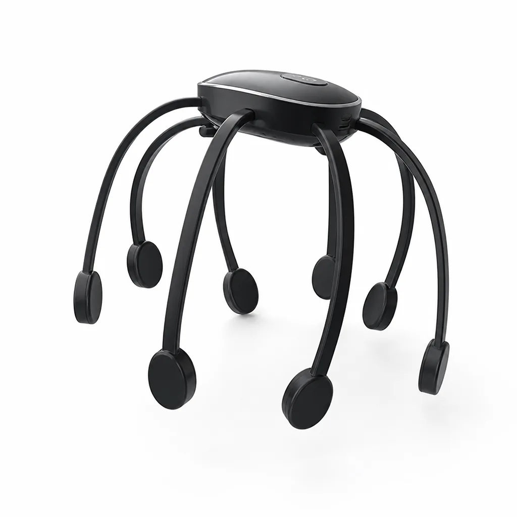 Scalp Massager 8-Head 360-Degree Rechargeable