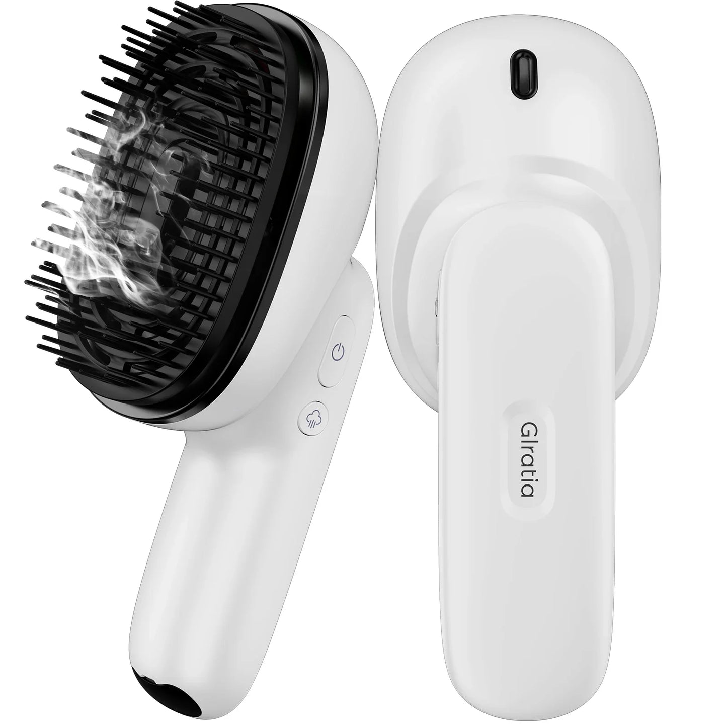Scalp Massager Brush Vibration & Oil Atomizer USB Rechargeable
