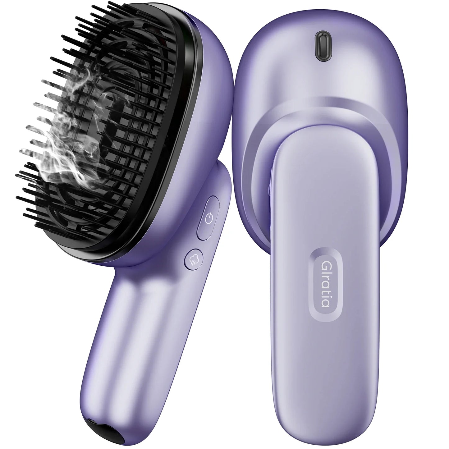 Scalp Massager Brush Vibration & Oil Atomizer USB Rechargeable