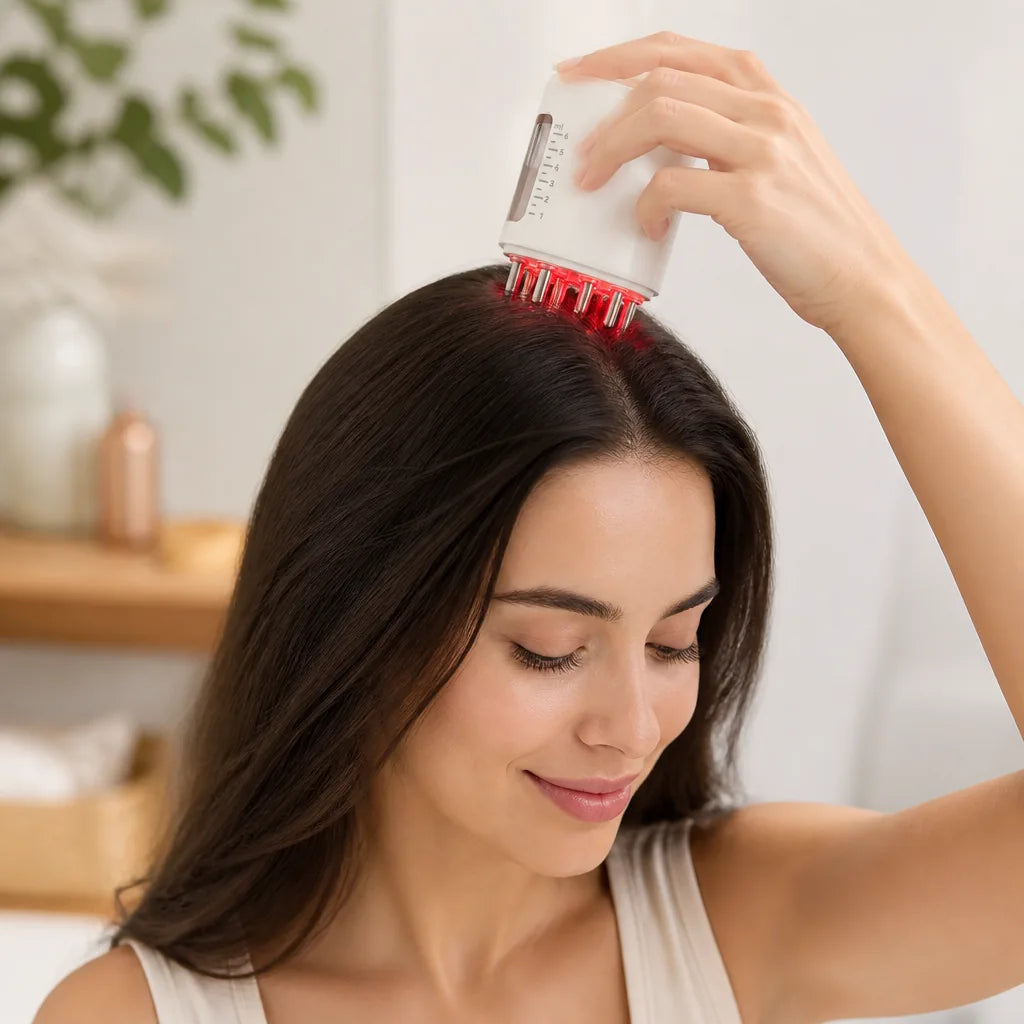 Scalp Massager Red Light & Microcurrent 3 Modes