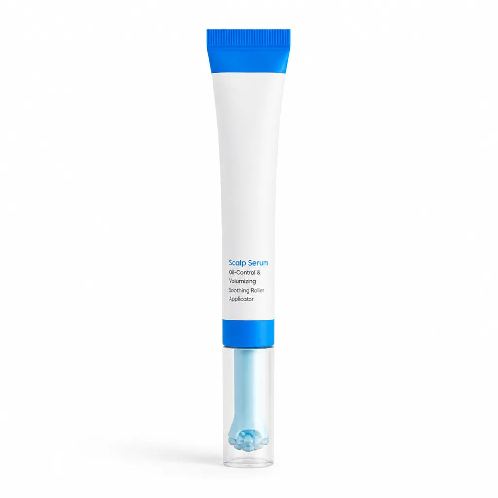 Scalp Serum Oil-Control & Volumizing Soothing Roller Applicator