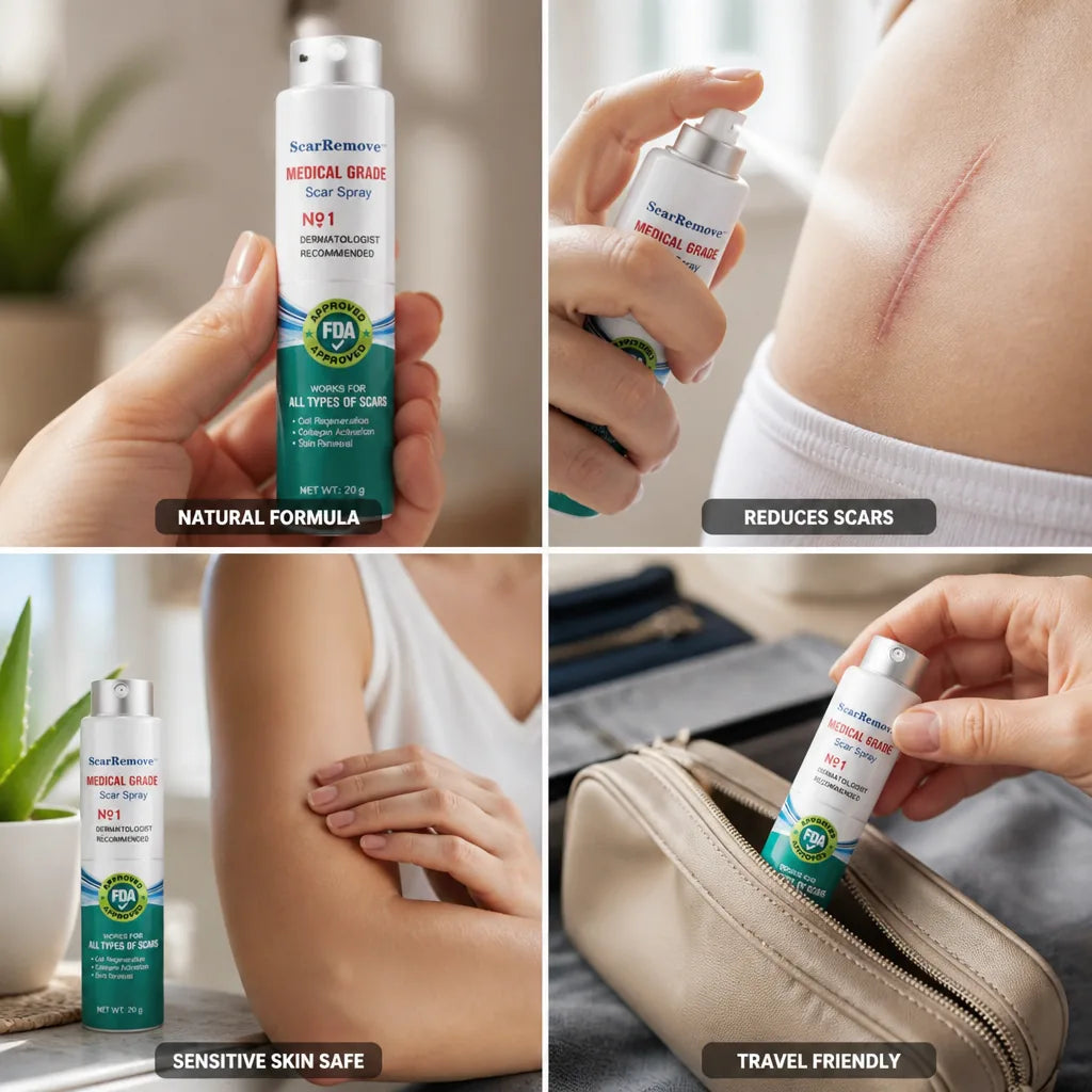 Scar Treatment Spray Allantoin & Aloe Vera Fragrance-Free