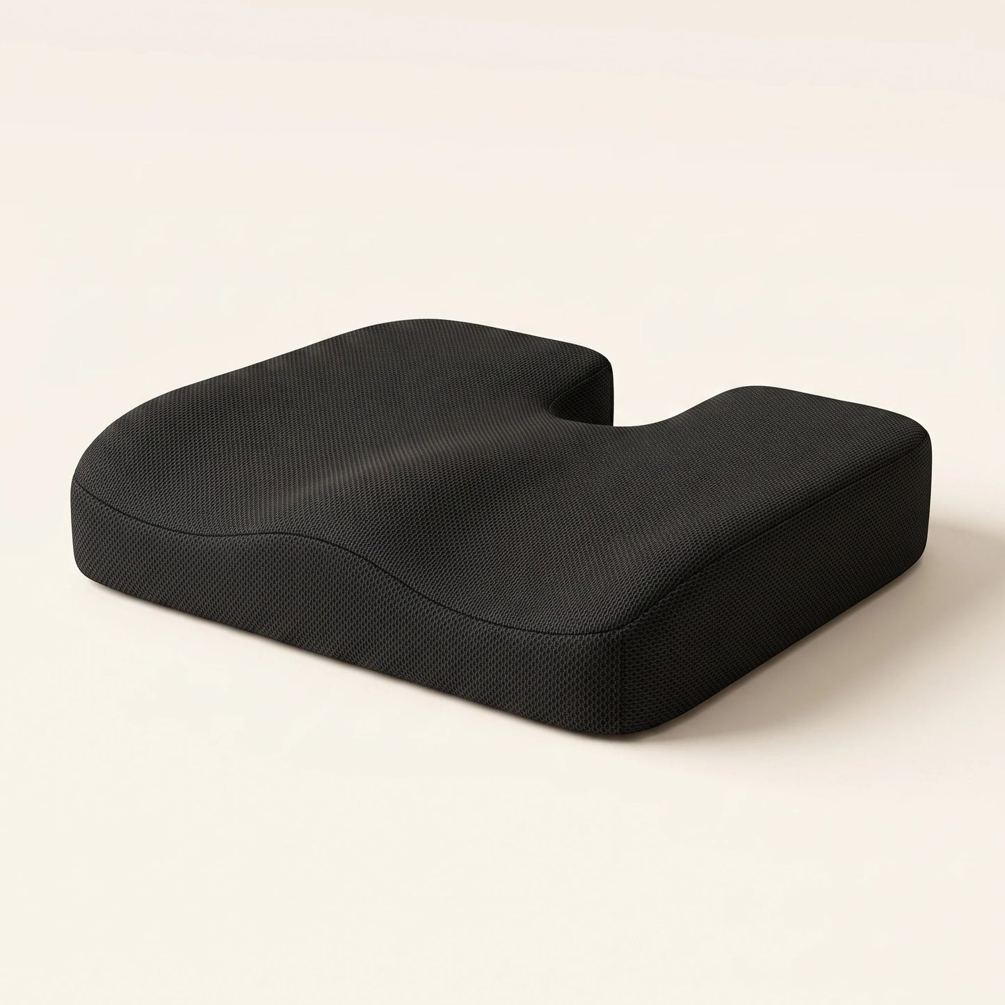 Seat Cushion Contoured Memory Foam Breathable Mesh Cover