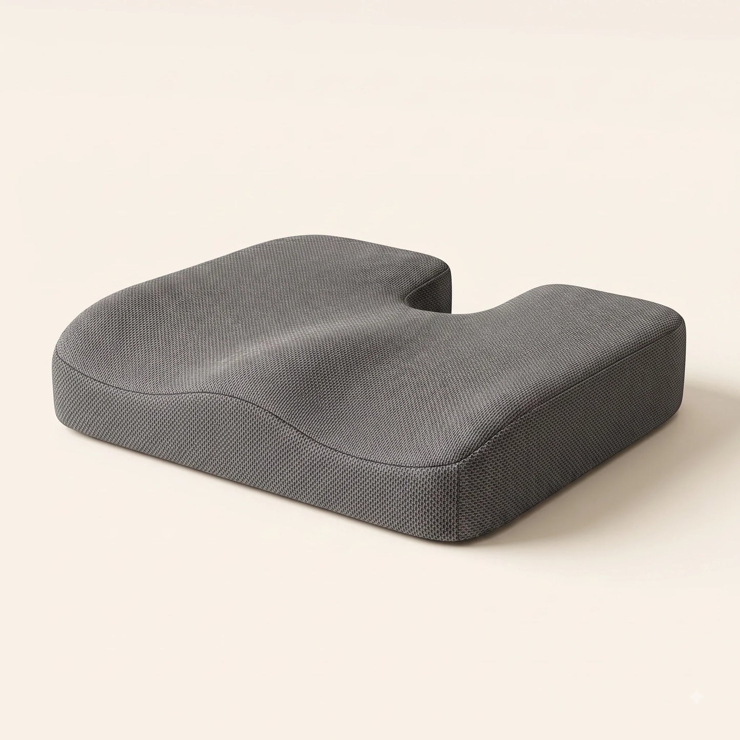Seat Cushion Contoured Memory Foam Breathable Mesh Cover