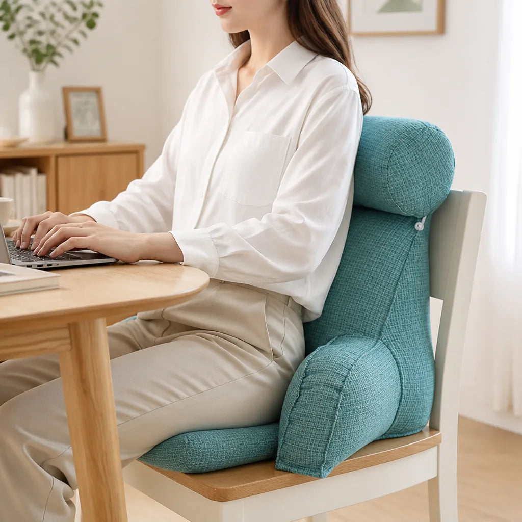 Seat Cushion Contoured Memory Foam Posture Support