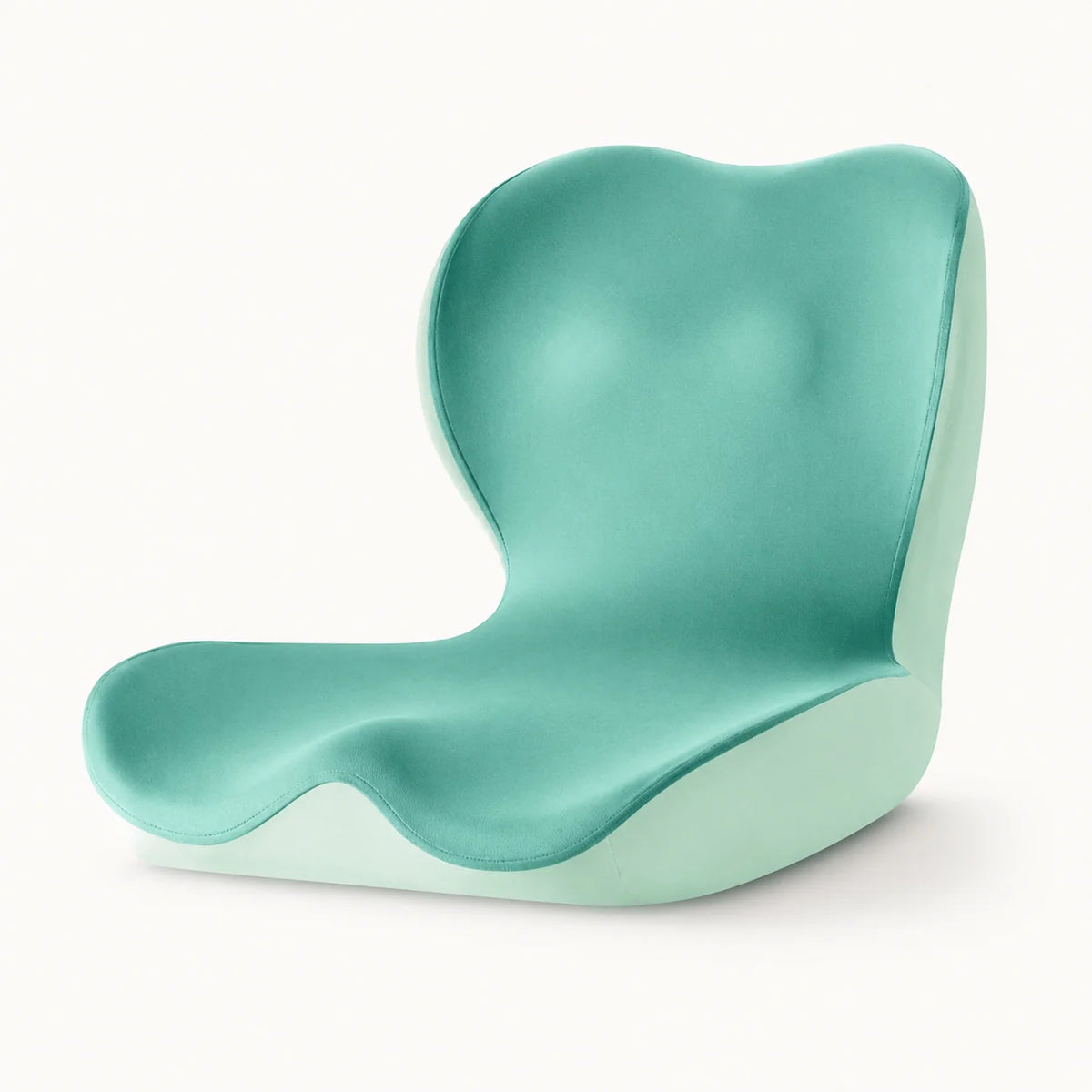 Seat Cushion L-Shaped Memory Foam Breathable Removable Cover