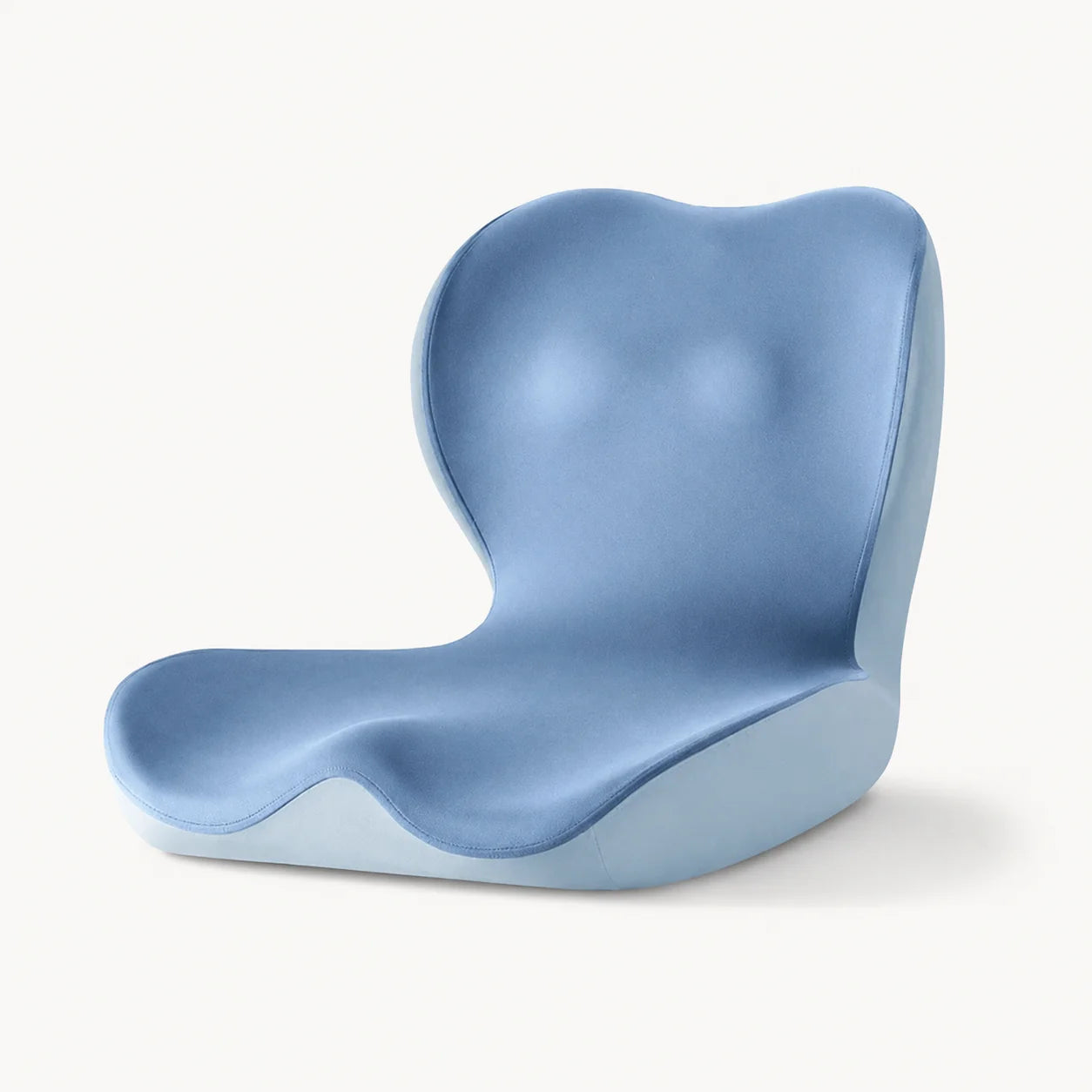 Seat Cushion L-Shaped Memory Foam Breathable Removable Cover