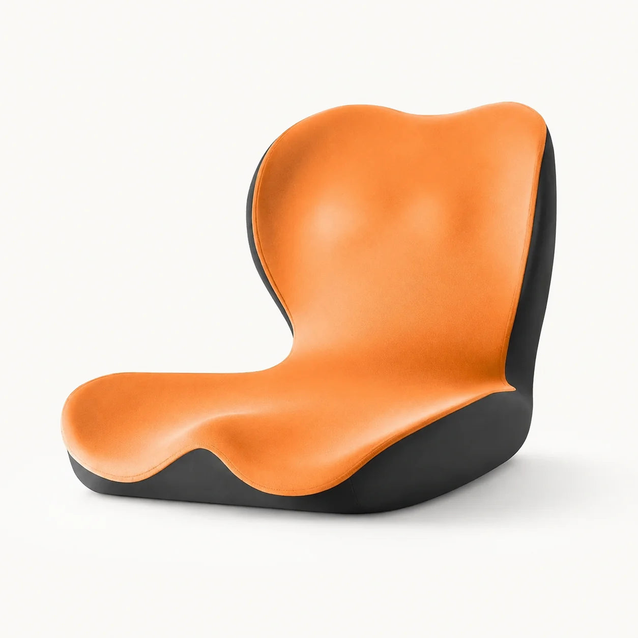 Seat Cushion L-Shaped Memory Foam Breathable Removable Cover