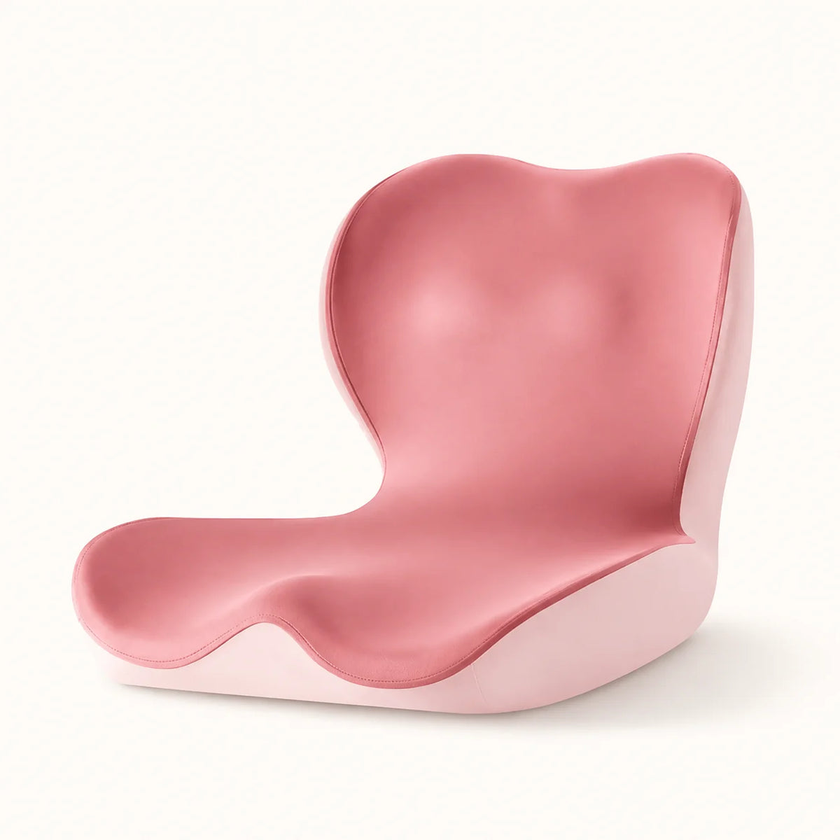 Seat Cushion L-Shaped Memory Foam Breathable Removable Cover