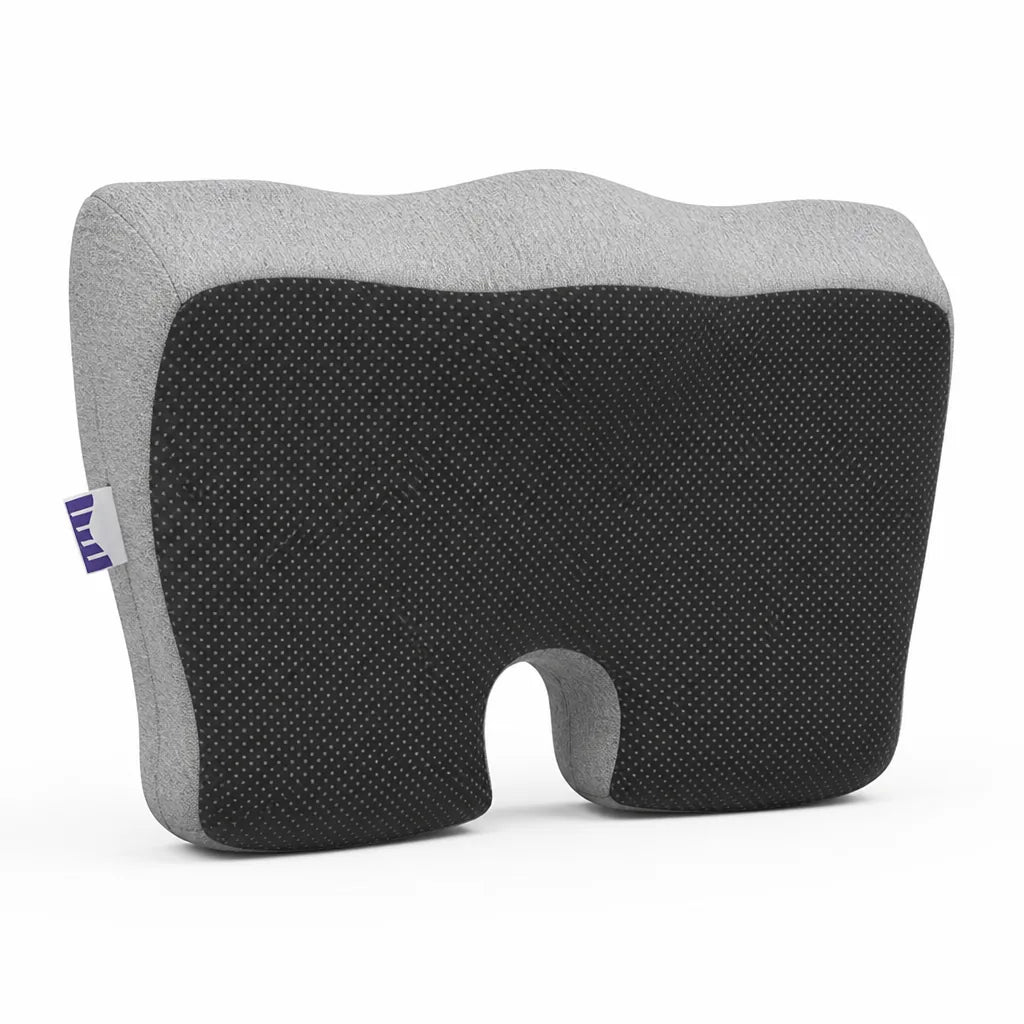 Seat Cushion Memory Foam Ergonomic Back & Hip Support