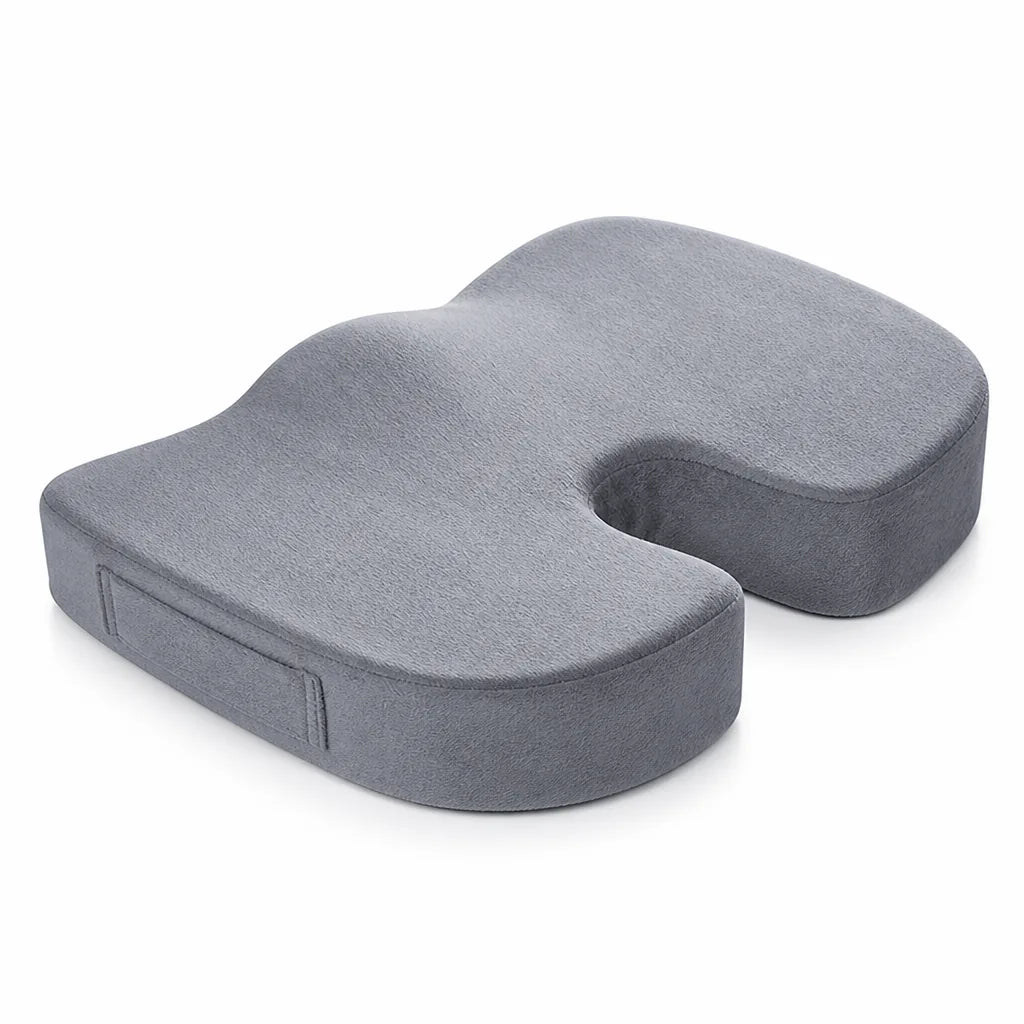 Seat Cushion Memory Foam Orthopedic Breathable Cover