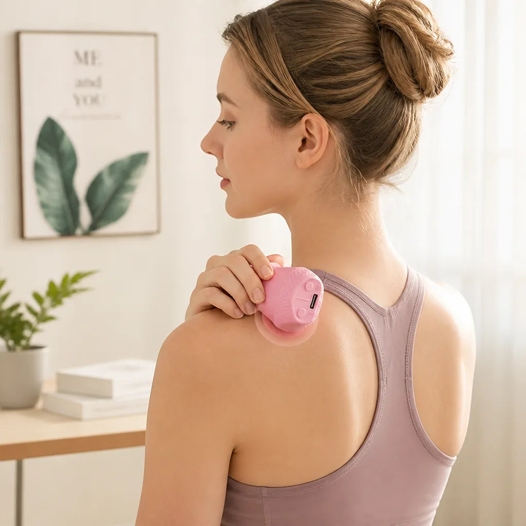 Self-Massage Ball Suction Cup & Textured Surface