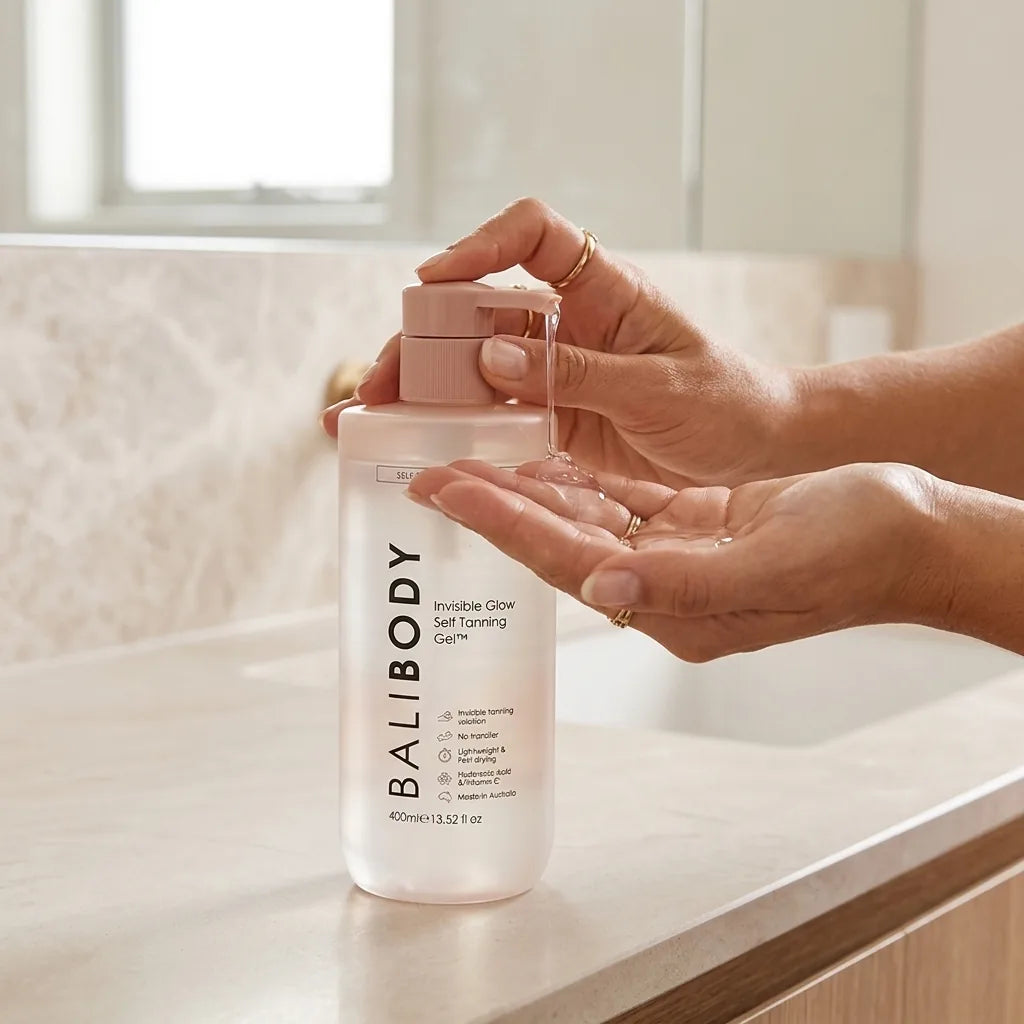 Self-Tanning Gel Invisible Streak-Free Hyaluronic Acid & Vitamin E