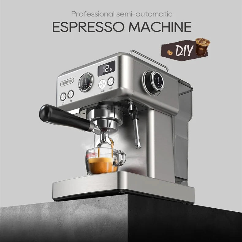 Semi-Automatic Espresso Machine 20-Bar PID 58mm Portafilter