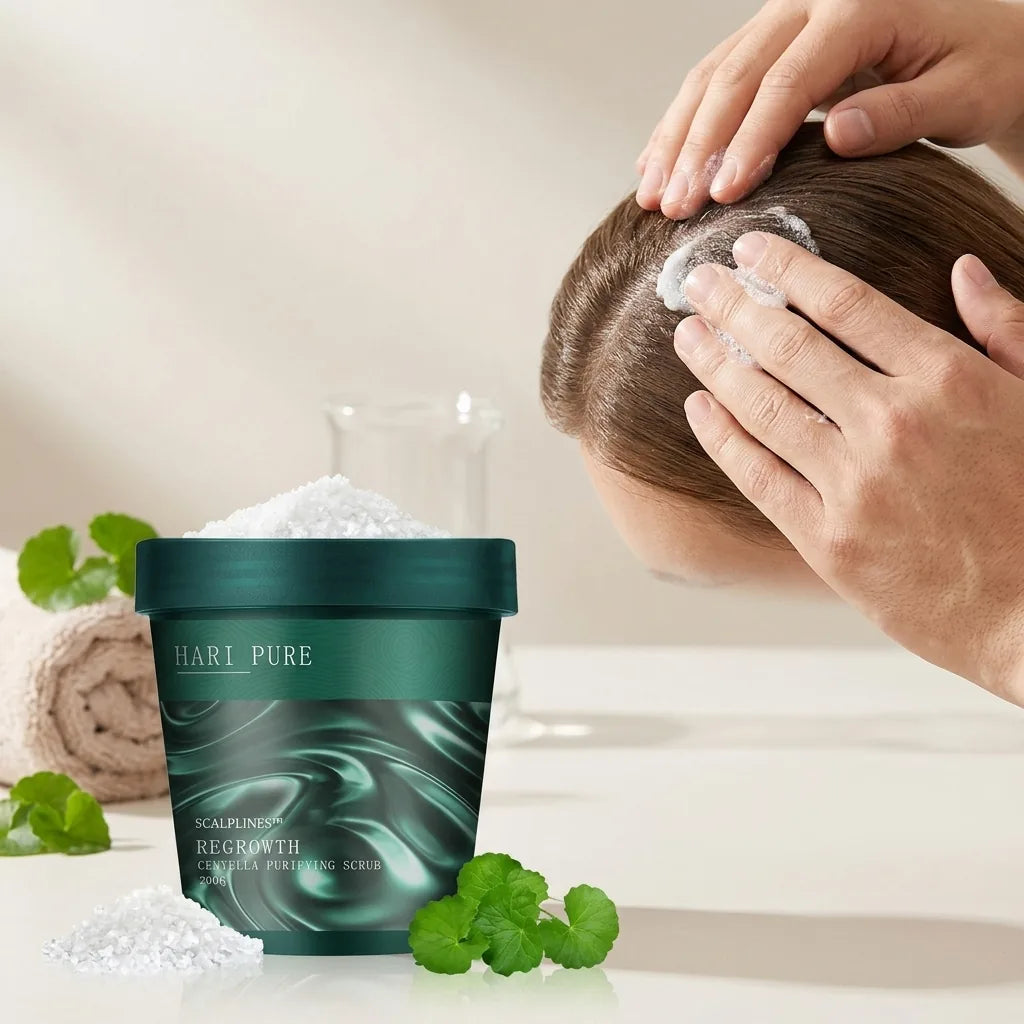 Shampoo Regrowth & Anti-Dandruff Exfoliating Vitamin Formula