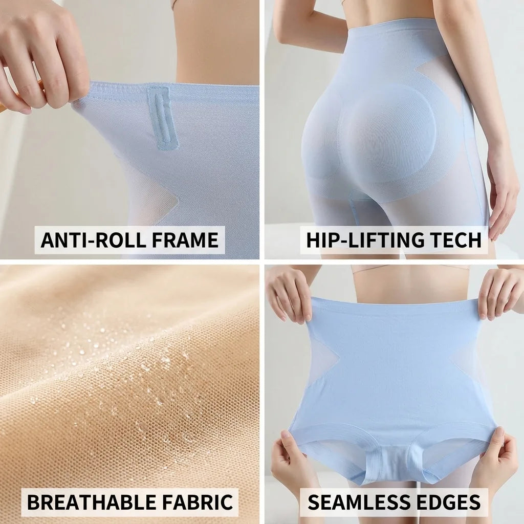 Shapewear Panties High-Waist Tummy Control & Hip Lift