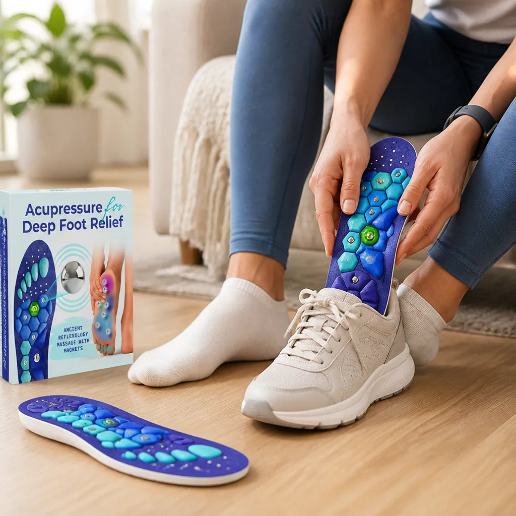 Shoe Insoles Breathable EVA Cushioning Two Pair Pack