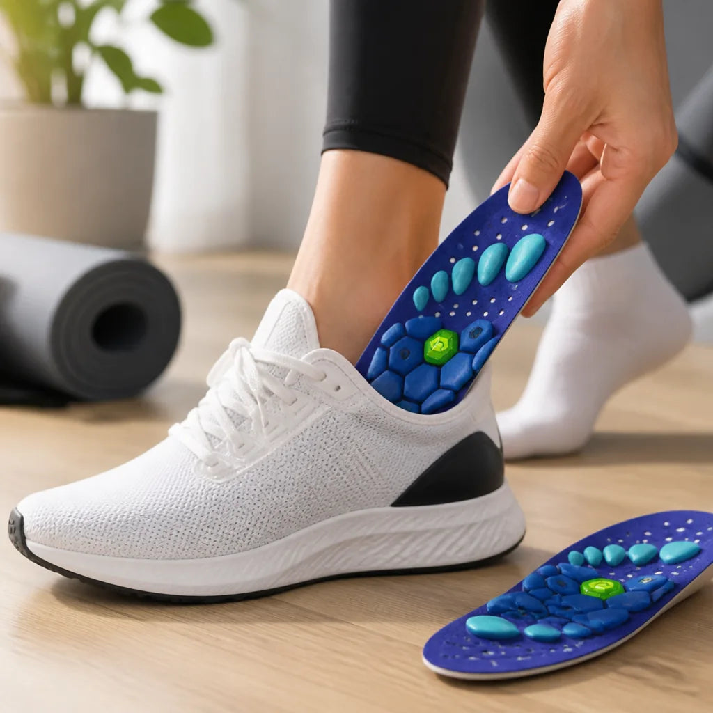 Shoe Insoles Breathable EVA Shock-Absorbing & Arch Support