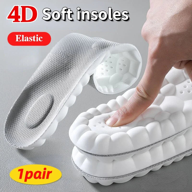 Shoe Insoles Cushioned Arch Support Trim-To-Fit