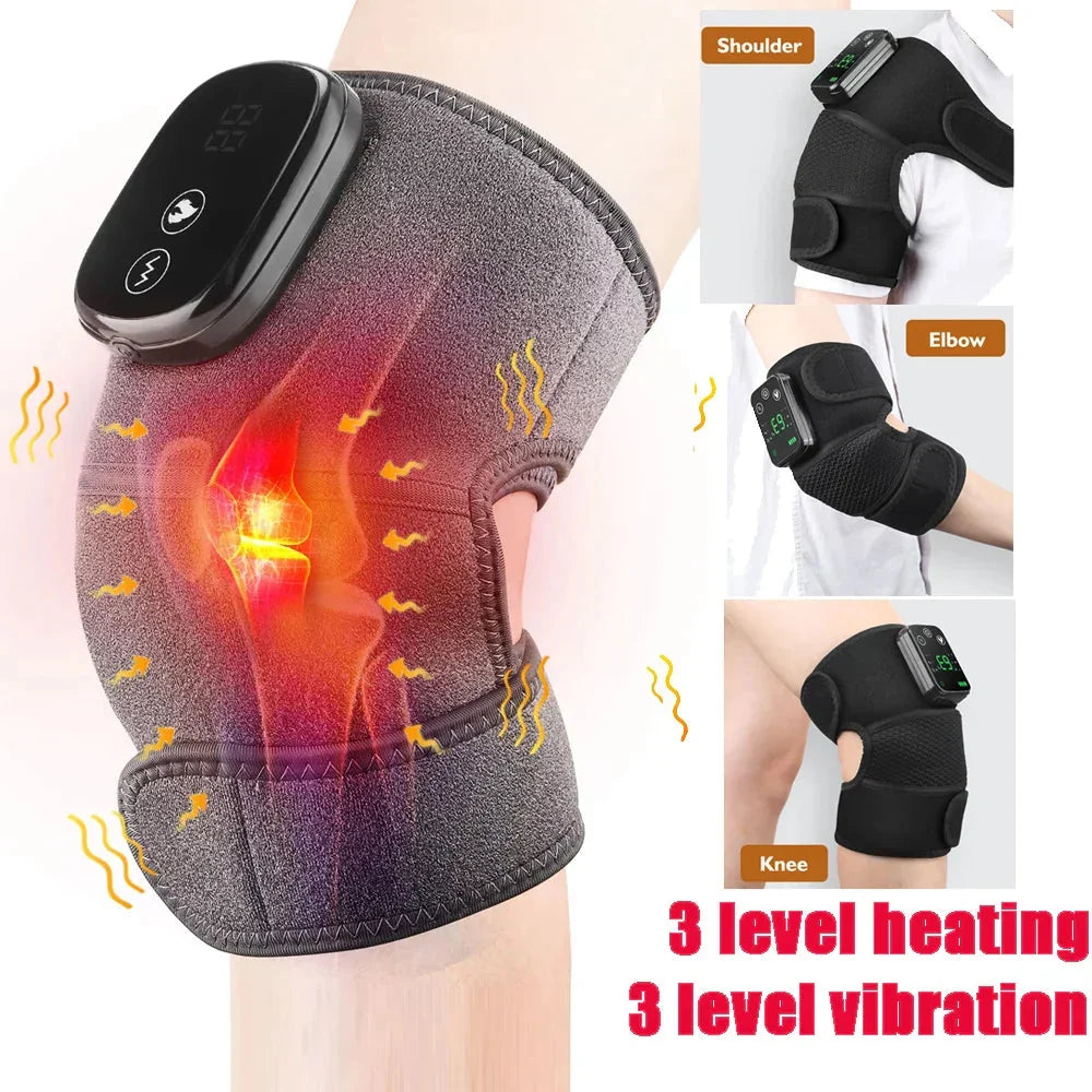 Shoulder Brace Cordless Rechargeable Adjustable Heat & Vibration