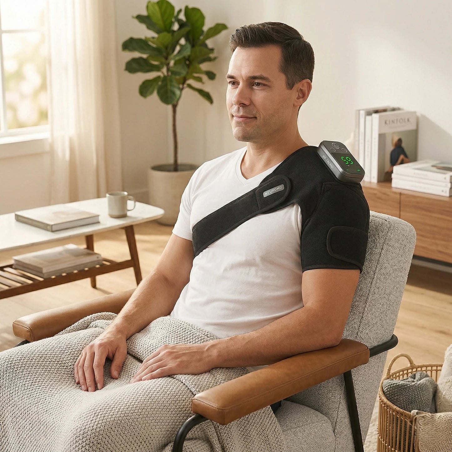 Shoulder Wrap Heated Cordless Adjustable Fit