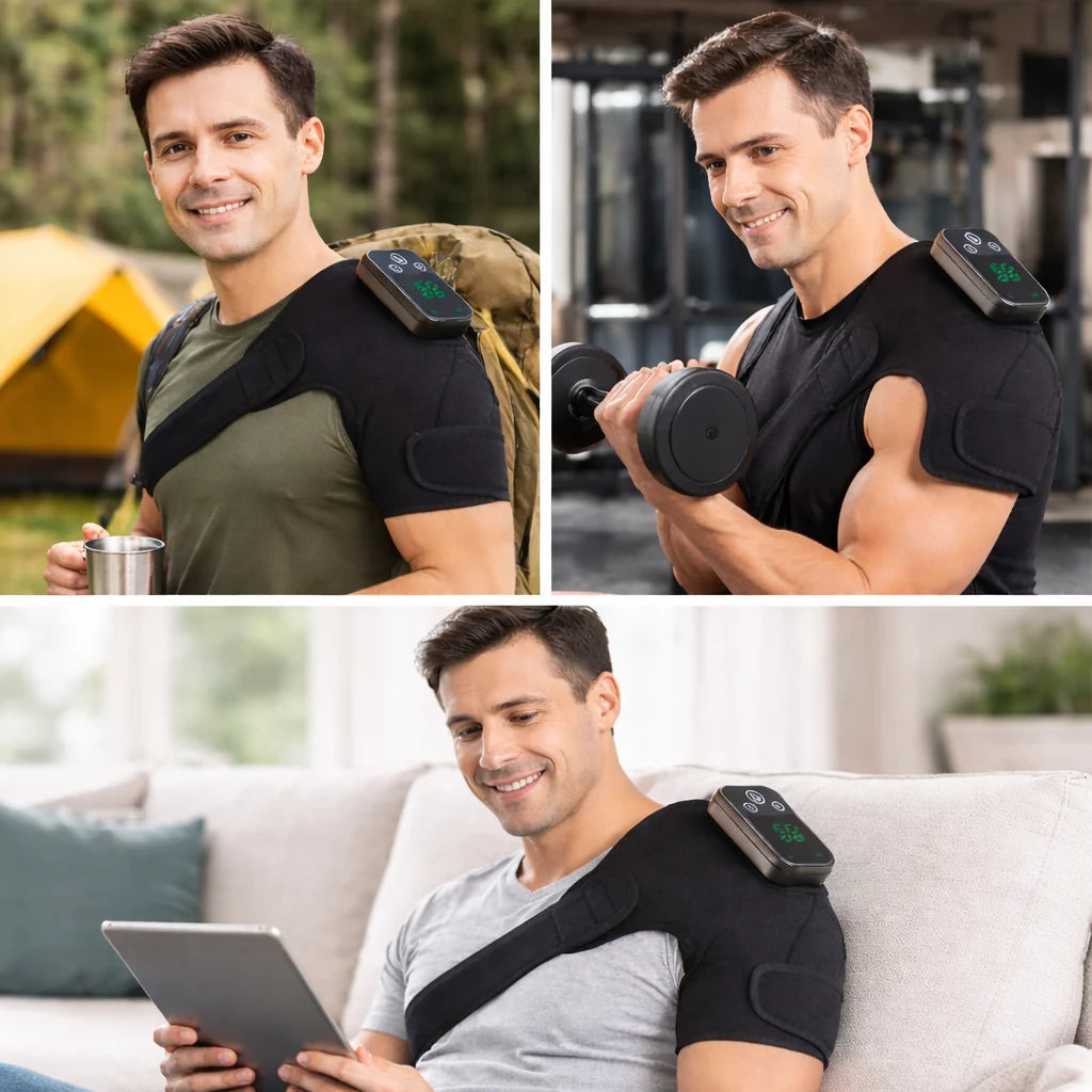 Shoulder Wrap Heated Cordless Adjustable Fit