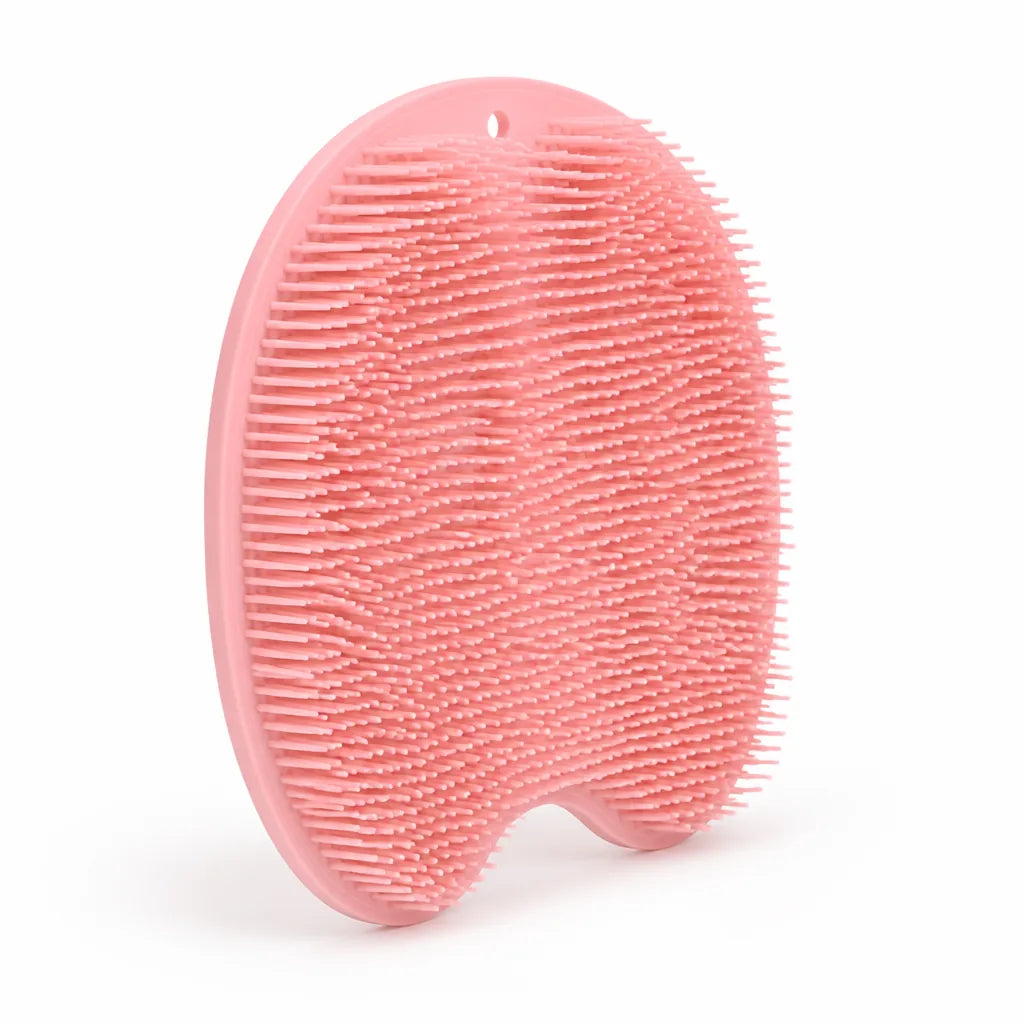 Shower Back & Foot Scrubber Silicone Massage 2-Pack