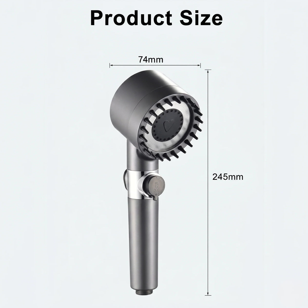 Shower Head High-Pressure Hard Water Filter