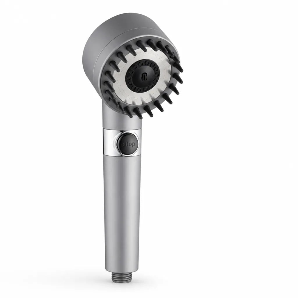Showerhead High-Pressure Rainfall & Massage With Built-In Filter