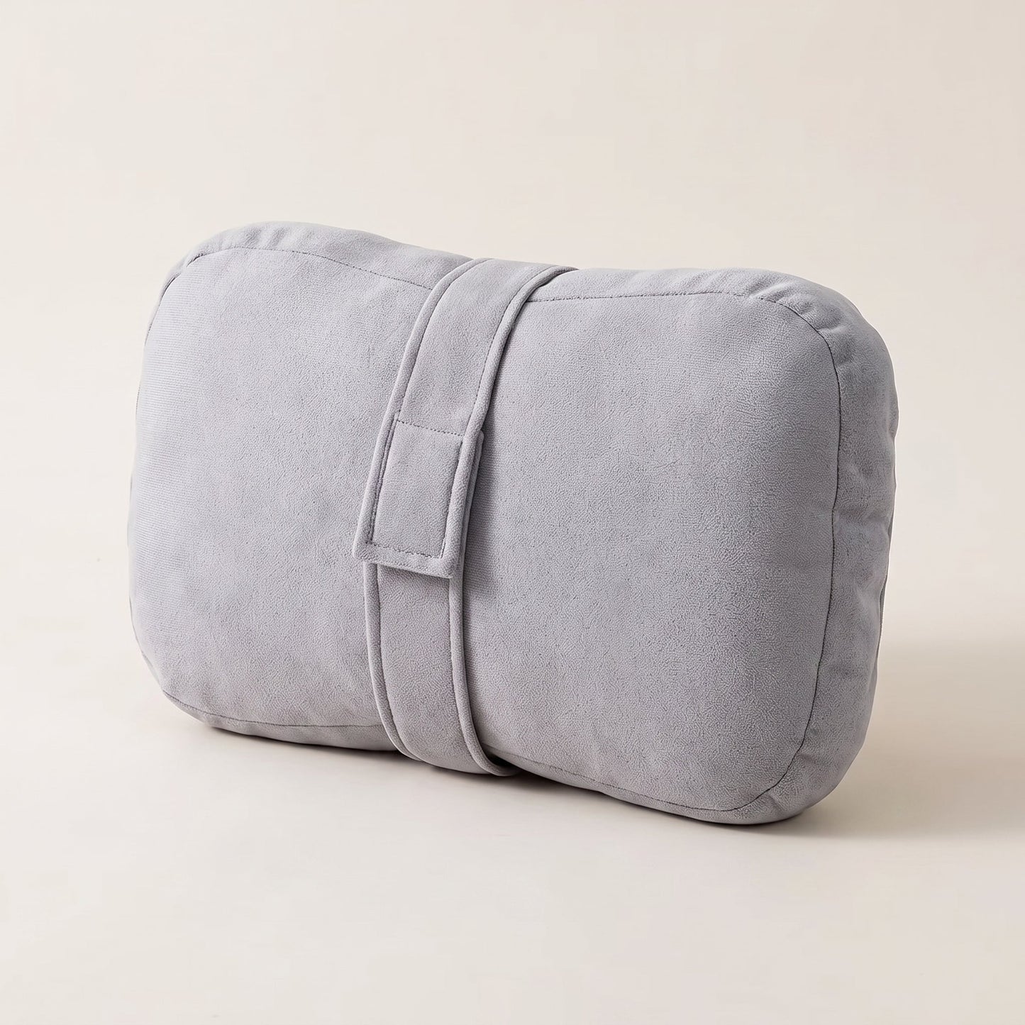 Side Sleeper Knee Pillow Contoured Plush Adjustable Strap