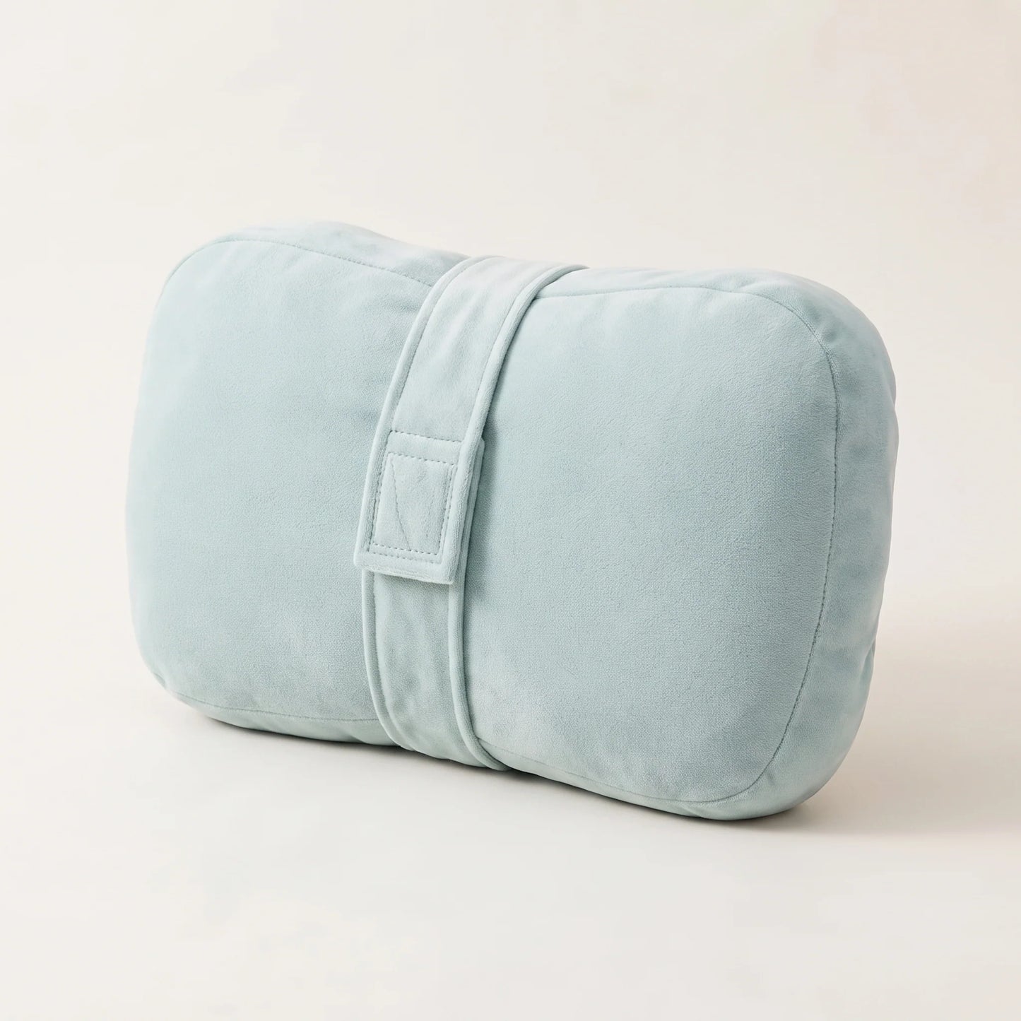Side Sleeper Knee Pillow Contoured Plush Adjustable Strap