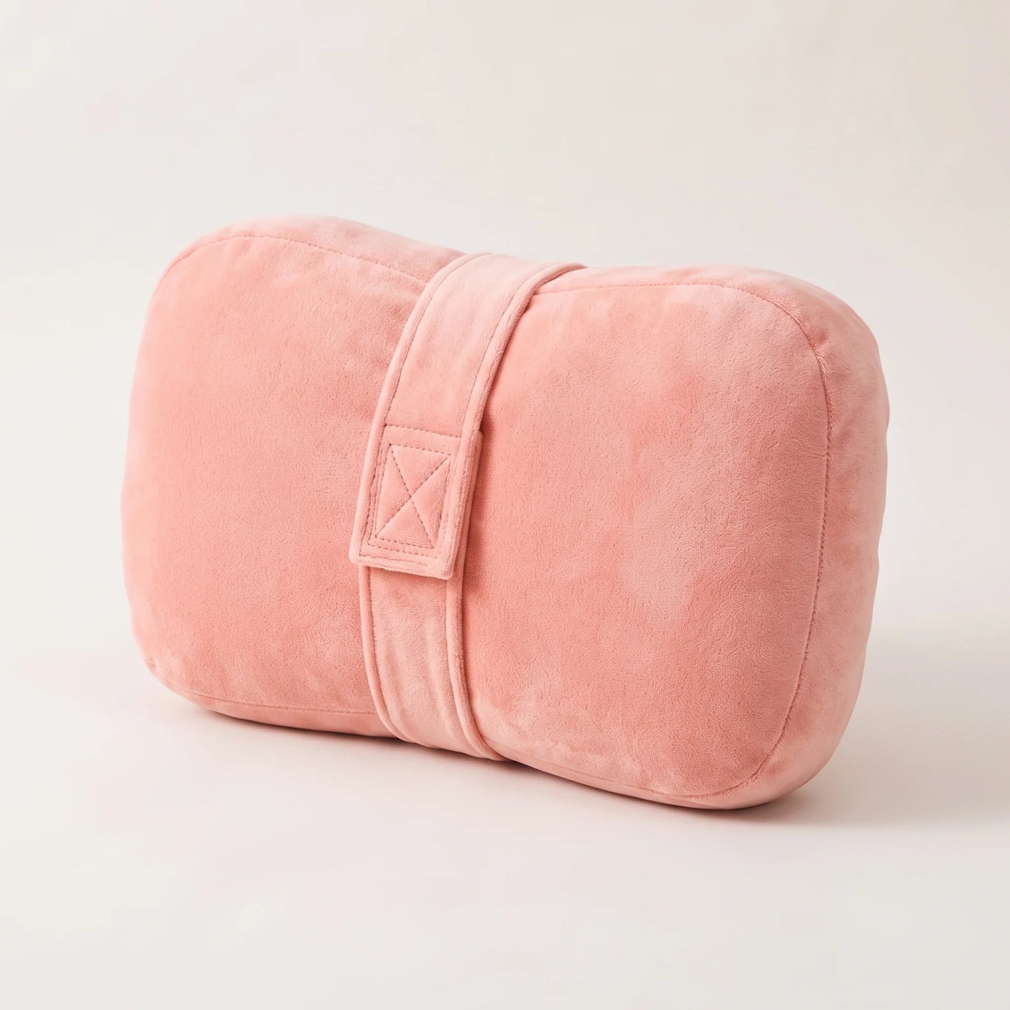 Side Sleeper Knee Pillow Contoured Plush Adjustable Strap