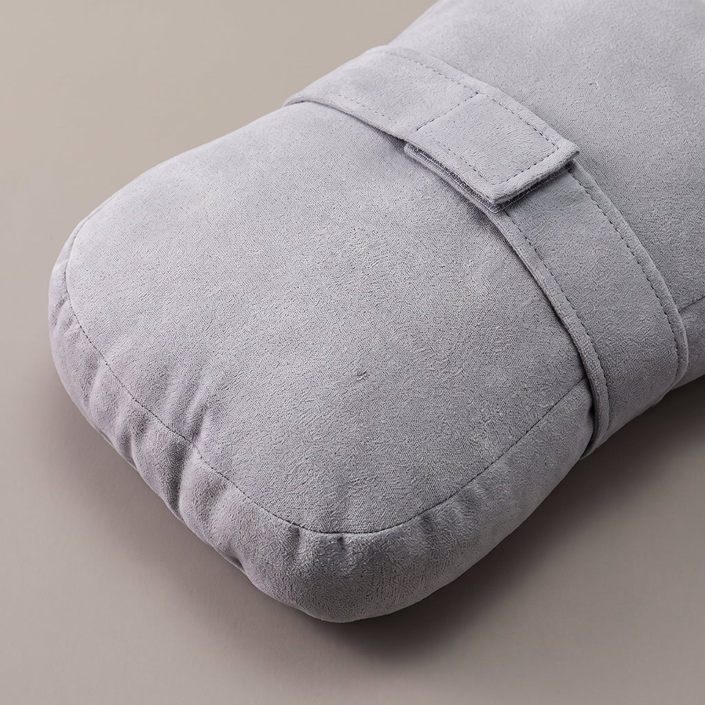 Side Sleeper Knee Pillow Contoured Plush Adjustable Strap