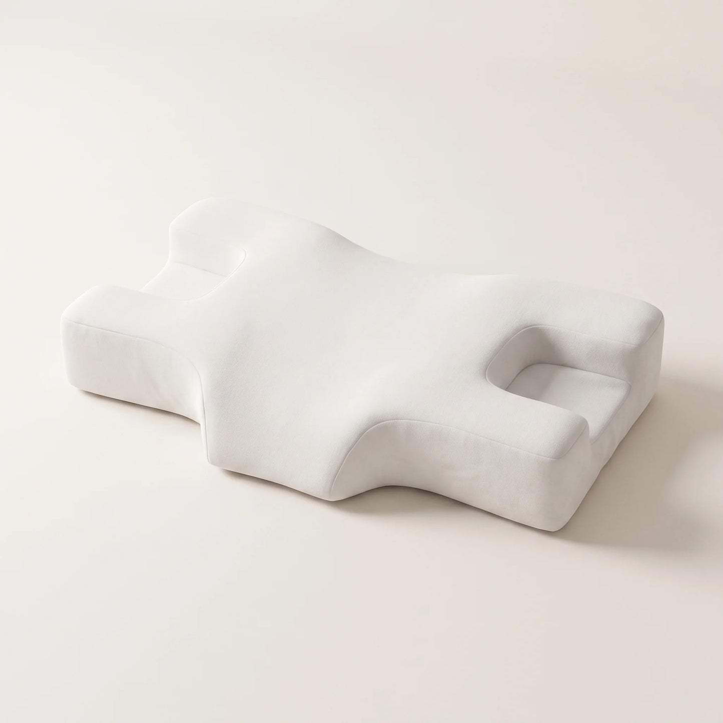 Side Sleeper Pillow Contoured Memory Foam Breathable Cover
