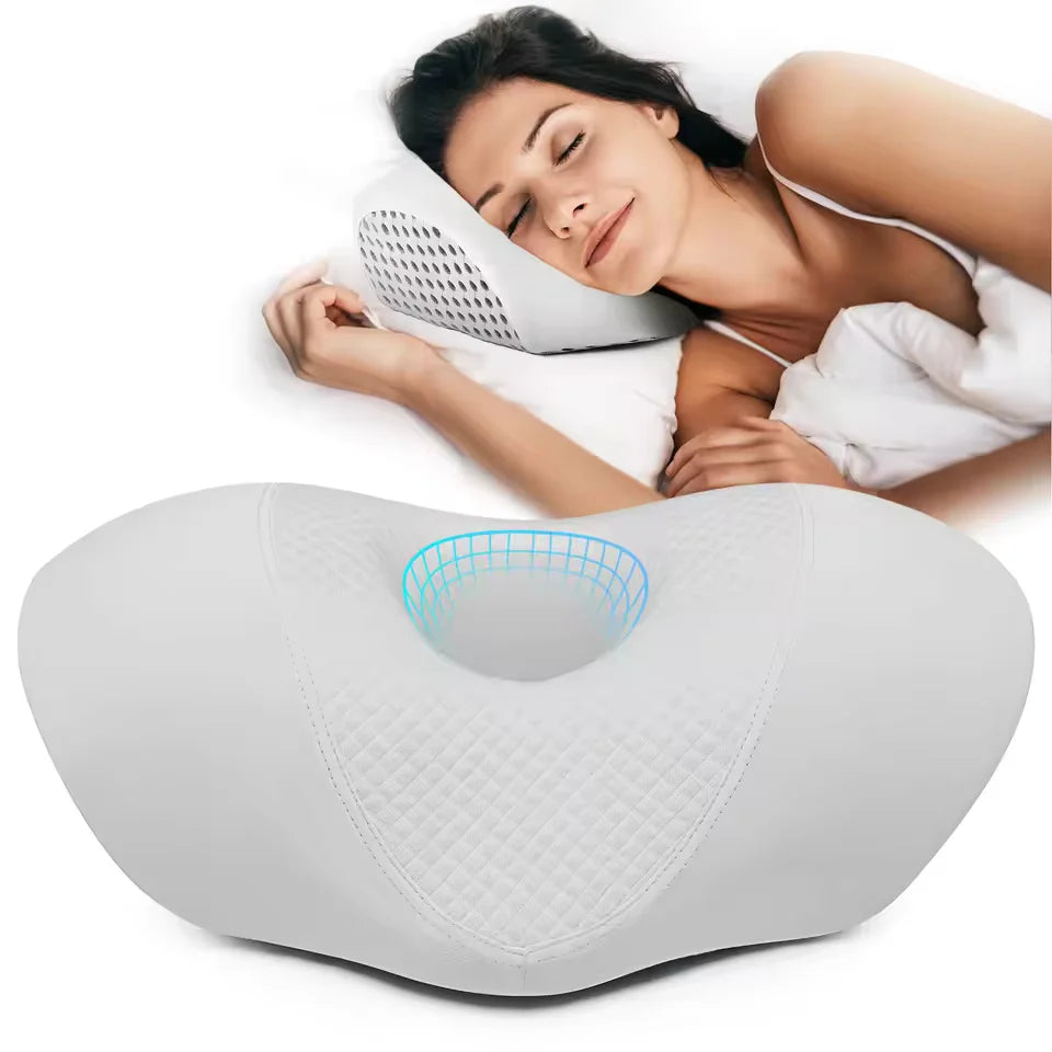 Side Sleeper Pillow Memory Foam Ear Relief