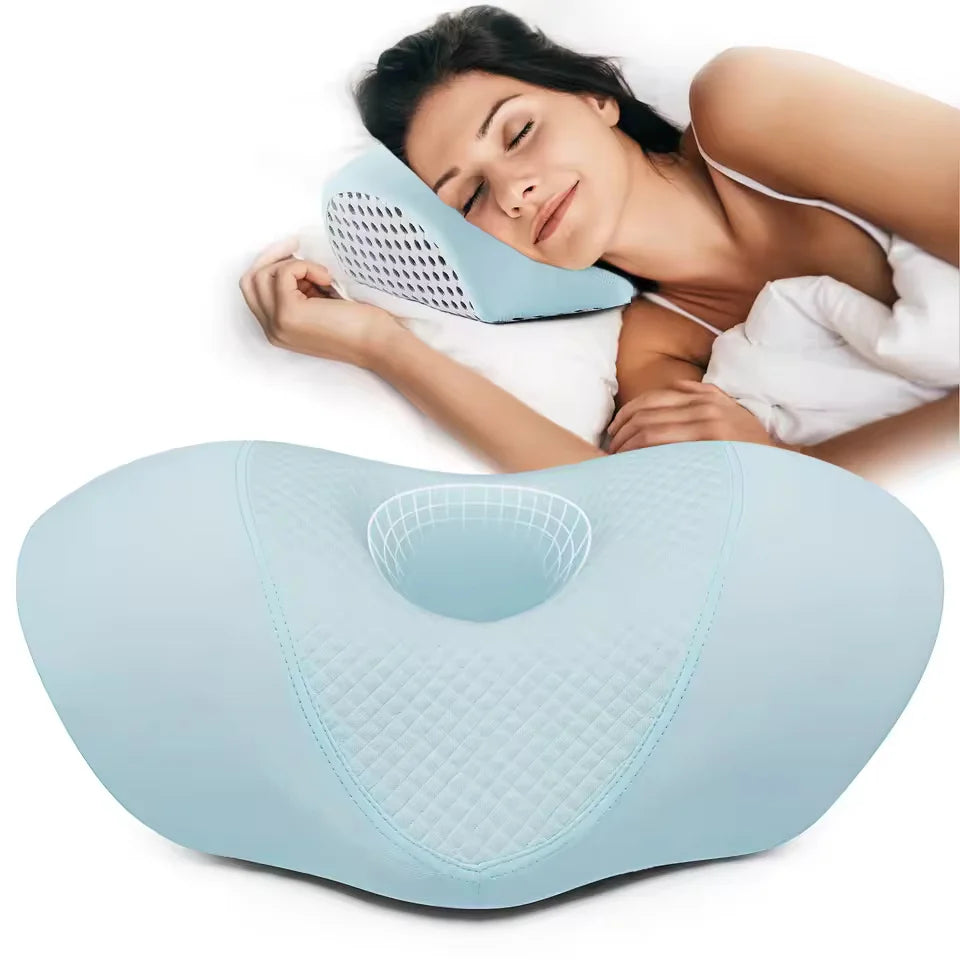 Side Sleeper Pillow Memory Foam Ear Relief