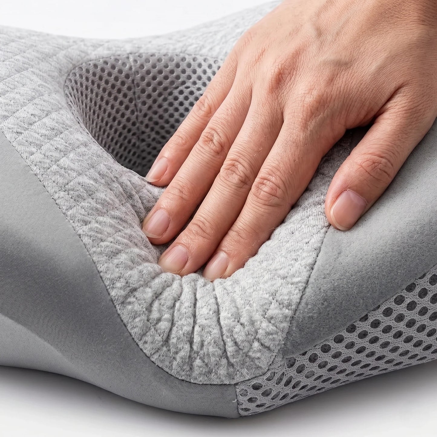 Side Sleeper Pillow Memory Foam Ear Relief