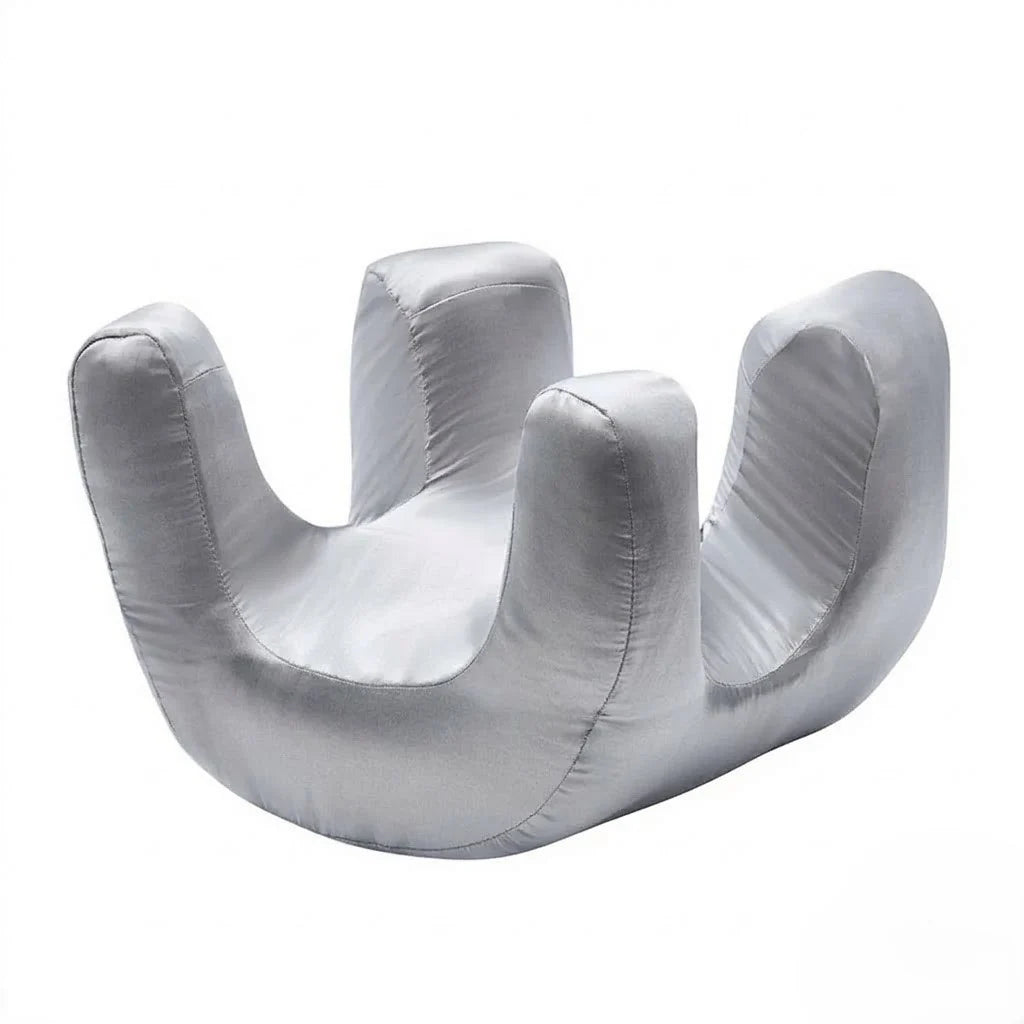 Side Support Pillow Ergonomic Contour Removable Cover & Breathable Fabric