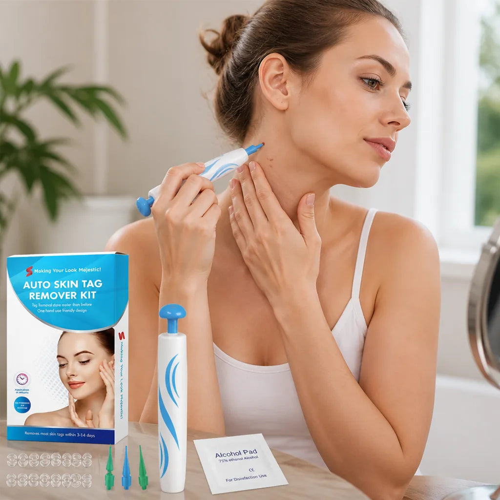 Skin Tag Removal Kit Painless Face & Body